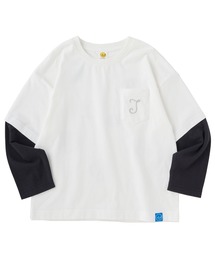 J.J camp 重ね着風ロンT layered_Tshirt