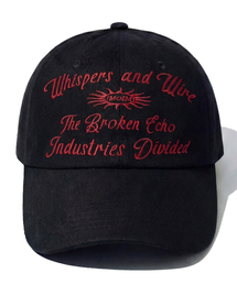 IDWS（アイドンワナセル）の「Whisper Letter Maxi Cap Black（キャップ）」
