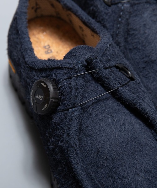 PG（ピージー）の「pg/ピージー　KNOCK2 KTX SHAGGY SUEDE（スニーカー・メンズ・ネイビー/ブラック・38/39/43/42/41）」の6枚目の写真