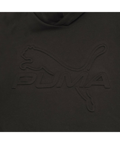 PUMA(プーマ)の「PUMA プーマ メンズ ESS エンボスド フーディ 裏起毛(パーカー・メンズ・ブラック/ダークグレー/ベージュ・X-LARGE/SMALL/MEDIUM/LARGE)」の8枚目の写真