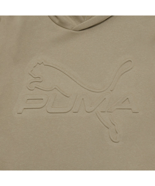 PUMA(プーマ)の「PUMA プーマ メンズ ESS エンボスド フーディ 裏起毛(パーカー・メンズ・ブラック/ダークグレー/ベージュ・X-LARGE/SMALL/MEDIUM/LARGE)」の19枚目の写真