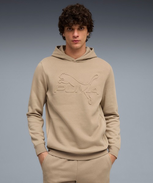 PUMA プーマ メンズ ESS エンボスド フーディ 裏起毛（パーカー