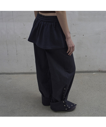LCDC TM（エルシーディーシーティーエム）の「SIDE SNAP WIDE TROUSERS (NAVY)（その他パンツ）」