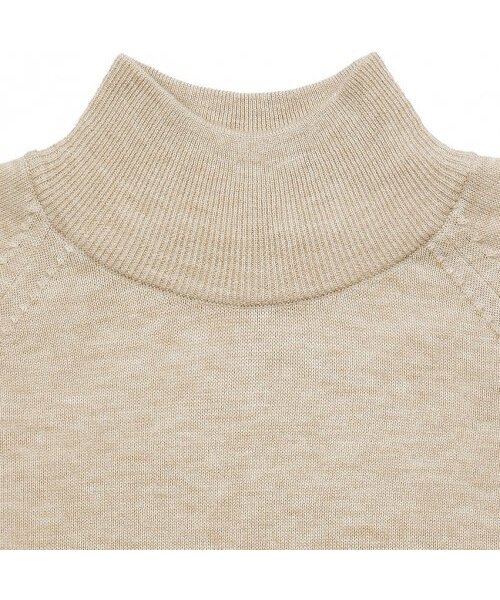 sortie(ソルティ)の「Extrafine Merino Wool Mock-neck (Beige)(ニット/セーター・メンズ・その他・LARGE/MEDIUM/X-LARGE)」の2枚目の写真