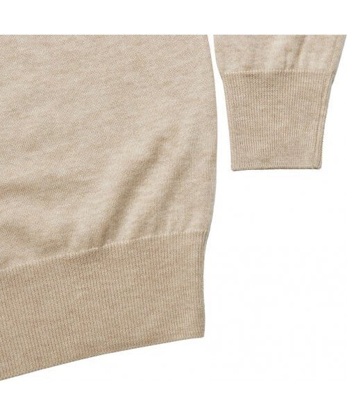 sortie(ソルティ)の「Extrafine Merino Wool Mock-neck (Beige)(ニット/セーター・メンズ・その他・LARGE/MEDIUM/X-LARGE)」の4枚目の写真