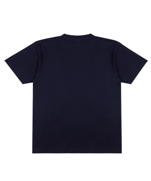CREAM SODA LAB（クリームソーダラボ）の「[2PACK] LAB スマイルフローハーフTシャツ ブラック ネイビー（Tシャツ/カットソー・レディース・その他・LARGE/MEDIUM/X-LARGE/XX-LARGE）」の4枚目の写真