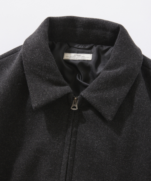 JOURNAL STANDARD relume（ジャーナルスタンダード　レリューム）の「ビーバー ジップ ブルゾン（その他アウター・メンズ・ナチュラル/チャコールグレー・LARGE/MEDIUM）」の18枚目の写真
