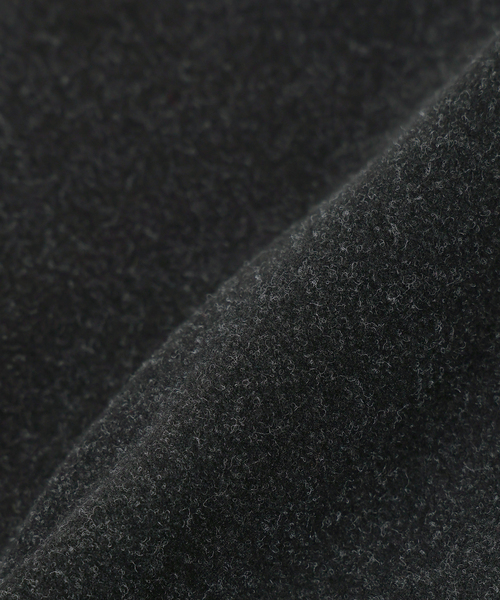 JOURNAL STANDARD relume（ジャーナルスタンダード　レリューム）の「ビーバー ジップ ブルゾン（その他アウター・メンズ・ナチュラル/チャコールグレー・LARGE/MEDIUM）」の6枚目の写真