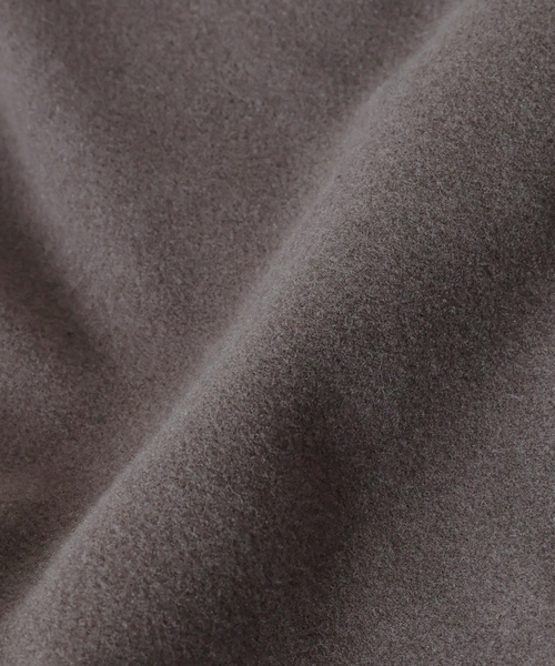 JOURNAL STANDARD relume（ジャーナルスタンダード　レリューム）の「ビーバー ジップ ブルゾン（その他アウター・メンズ・ナチュラル/チャコールグレー・LARGE/MEDIUM）」の7枚目の写真