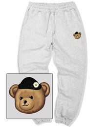 ビーニーベアロゴジョガースウェットパンツ - ホワイト