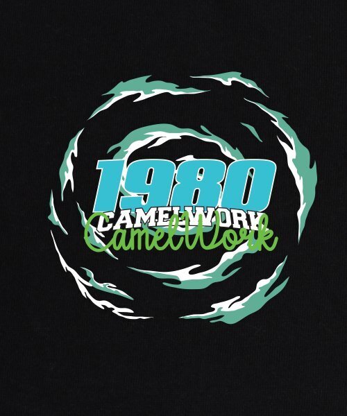 CAMEL WORK(キャメルワーク)の「ハリケーン1980スウェットシャツ(ブラック)(スウェット・メンズ・その他・MEDIUM/LARGE/X-LARGE)」の4枚目の写真