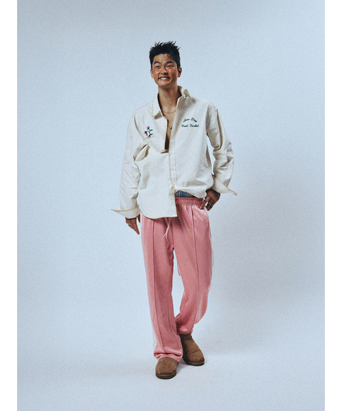SUNDAY FRUIT MARKET（サンデーフルーツマーケット）の「SUNDAY JERSEY TRACK PANT PINK（スウェットパンツ・メンズ・その他・SMALL/MEDIUM/LARGE）」の8枚目の写真