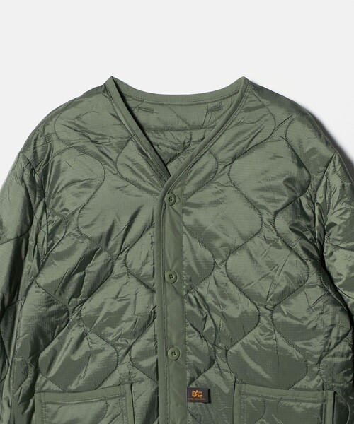 Alpha Industries（アルファインダストリーズ）の「＜ALPHA INDUSTRIES＞ALS92 ライナー（ブルゾン・メンズ・ブラック/オリーブ・L/M/XL）」の4枚目の写真