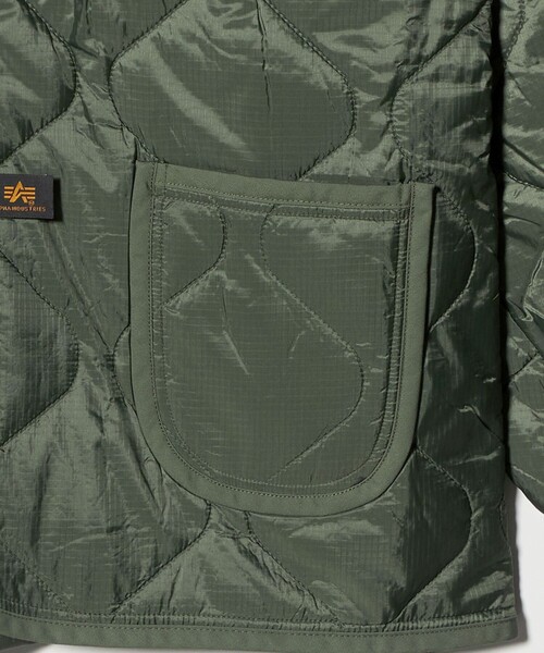 Alpha Industries（アルファインダストリーズ）の「＜ALPHA INDUSTRIES＞ALS92 ライナー（ブルゾン・メンズ・ブラック/オリーブ・L/M/XL）」の6枚目の写真