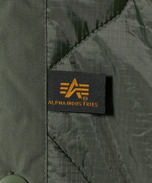 Alpha Industries（アルファインダストリーズ）の「＜ALPHA INDUSTRIES＞ALS92 ライナー（ブルゾン・メンズ・ブラック/オリーブ・L/M/XL）」の7枚目の写真