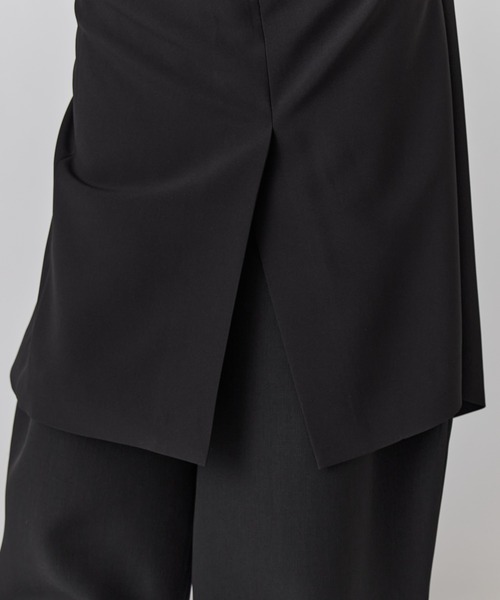 Lui's(ルイス)の「ダブルブレストスプリングロングコート(チェスターコート・メンズ・ライトグレー/ブラック・S/M)」の13枚目の写真