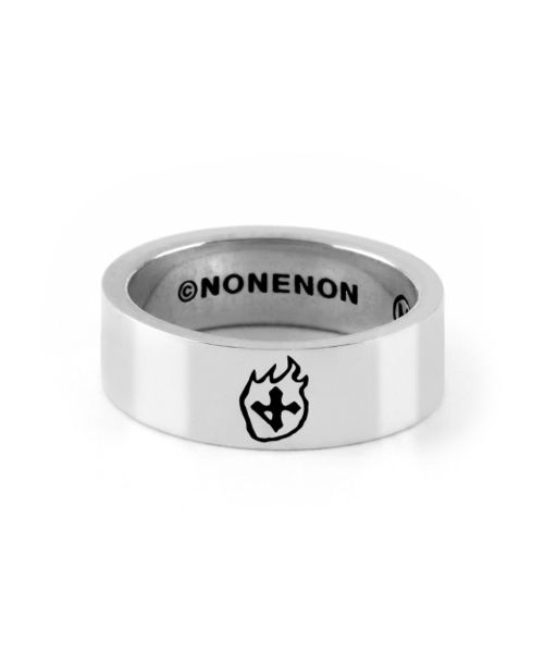 NONENON（ノンノン）の「FLAME FLAT RNG(6mm)（リング・レディース・その他・SMALL/MEDIUM/LARGE）」の4枚目の写真