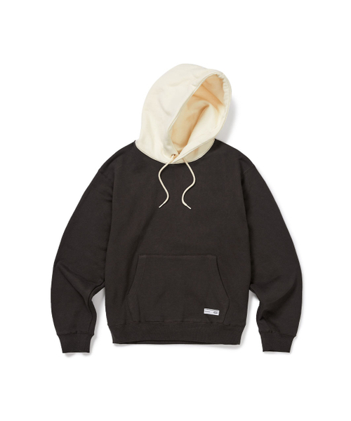 [Mmlg] RABEL PLAY HOODIE (Woody Brown / Natural Soap)