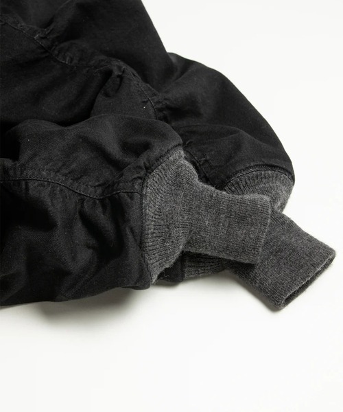 Anachronorm(アナクロノーム)の「【ANACHRONORM】AN396 DUAL DENIM MA-1(MA-1・メンズ・ブラック・3/2)」の9枚目の写真