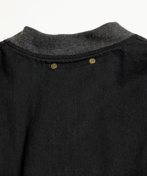 Anachronorm(アナクロノーム)の「【ANACHRONORM】AN396 DUAL DENIM MA-1(MA-1・メンズ・ブラック・3/2)」の10枚目の写真