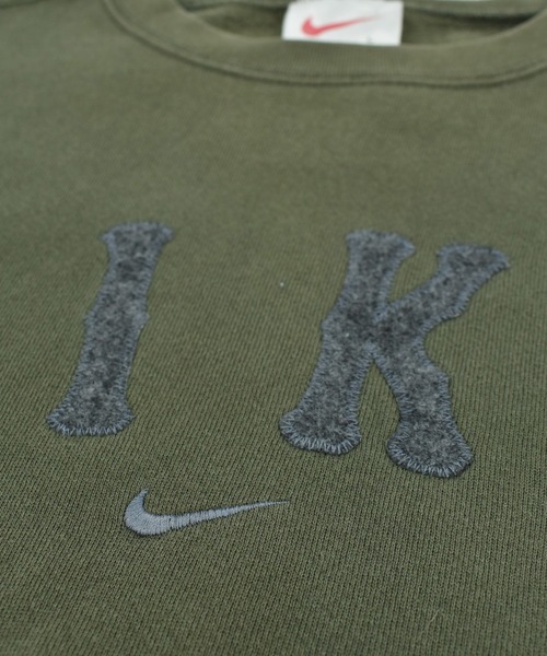 LABORATORY R（ラボラトリーアール）の「【USED】90’s NIKE ロゴ スウェット USA製（スウェット・メンズ・オリーブ・LARGE）」の3枚目の写真