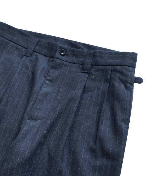 DGRE(ディグレ)の「WATパンツウールストライプダークネイビー(スラックス・メンズ・その他・LARGE/SMALL/MEDIUM)」の4枚目の写真