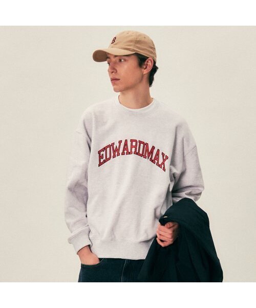 EDWARDMAX(エドワードマックス)の「オーバーサイズビッグロゴプリントスウェット(EDWARD)(スウェット・メンズ・その他・MEDIUM/X-LARGE)」の1枚目の写真