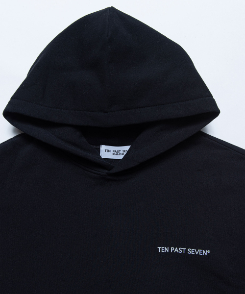 TEN PAST SEVEN(テン ファスト セブン)の「オーバーサイズフードパーカー - ブラック(パーカー・メンズ・その他・SMALL/MEDIUM/LARGE)」の3枚目の写真