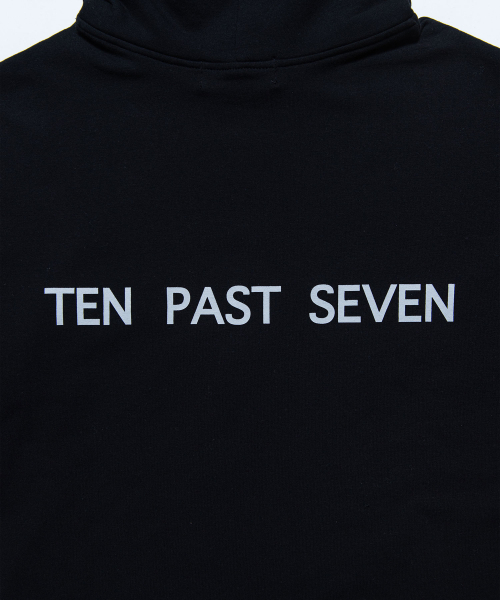 TEN PAST SEVEN(テン ファスト セブン)の「オーバーサイズフードパーカー - ブラック(パーカー・メンズ・その他・SMALL/MEDIUM/LARGE)」の6枚目の写真