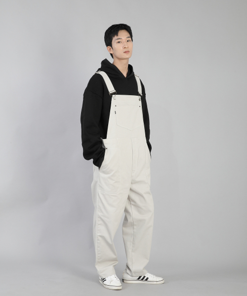 SAINTCREW(セントクルー)の「ウォーカーアンドビルダー パティグオーバーオール WNB-605 ライトシルバー(サロペット/オーバーオール・メンズ・その他・MEDIUM/LARGE/X-LARGE)」の3枚目の写真