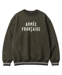 KANEITEI（カネイテイ）の「ARMEE FRANCAISE CREWNECK (OLIVE DRAB)（スウェット）」