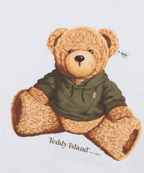 TEDDYISLAND(テディアイランド)の「リアルテディ 半袖 ホワイト(Tシャツ/カットソー・メンズ・その他・MEDIUM/LARGE)」の6枚目の写真