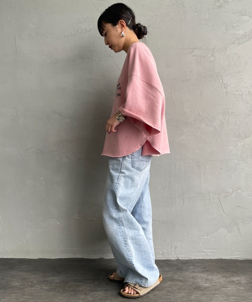 Americana/アメリカーナ] 別注 カレッジプリント カットオフ