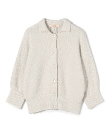 BACCA（バッカ）の「ファンシーヤーン ポロカラーカーディガン（カーディガン/ボレロ）」