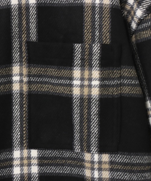 JORDAN BRAND(ジョーダンブランド)の「JORDAN BRAND M J FLT CLB FLANNEL SHIRT / ジョーダン ブランド FLT CLB フランネル シャツ L/S トップ / NIKE【SP】(シャツ/ブラウス・メンズ・ブラック・M/L/XL/XXL)」の4枚目の写真