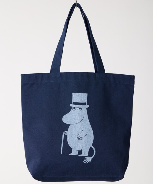 salle de bal（サルデバル）の「【 MOOMIN / ムーミン 】 THE CLASSICS　トートバッグ　WNI（トートバッグ・レディース・ブラック/グリーン/インディゴブルー/グレー・FREE）」の4枚目の写真