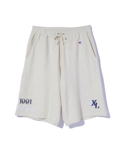 XLARGE（エクストララージ）の「XLARGE×Champion SWEAT SHORTS（スウェットパンツ・メンズ・アッシュ/ブラック/パープル/ブラウン・XL/L/M/S）」の15枚目の写真