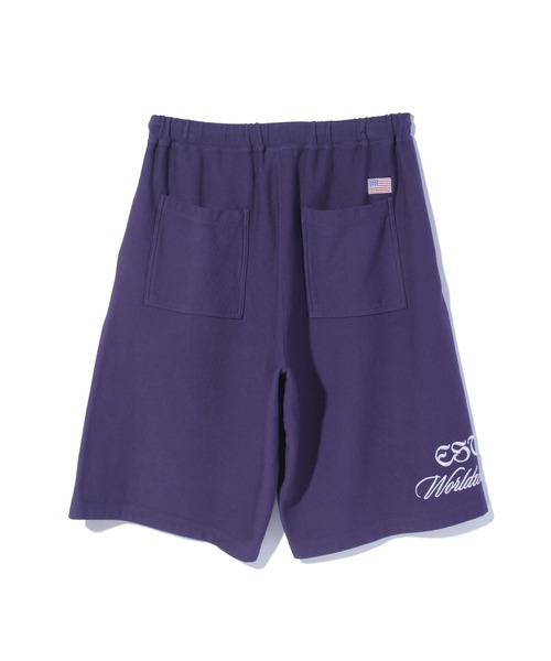 XLARGE（エクストララージ）の「XLARGE×Champion SWEAT SHORTS（スウェットパンツ・メンズ・アッシュ/ブラック/パープル/ブラウン・XL/L/M/S）」の18枚目の写真