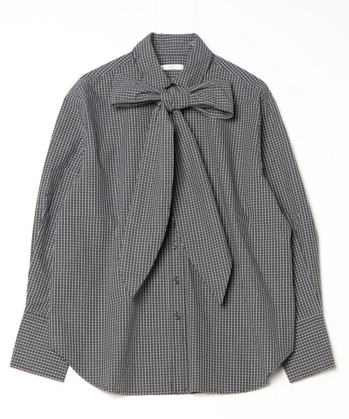 セール】Volume Ribbon Shirts（シャツ/ブラウス）｜anuke（アンヌーク