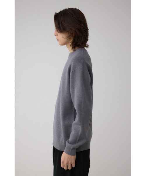 AZUL by moussy(アズールバイマウジー)の「フロントロゴニットトップス(ニット/セーター・メンズ・ブラック/ライトベージュ/グレー/ピンク・SMALL/MEDIUM/LARGE)」の21枚目の写真
