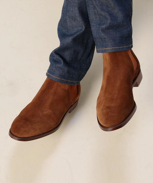 CROCKETT&JONES(クロケットアンドジョーンズ)の「<Crockett&Jones> forBYCHELSEA SUEDE/ブーツ◆(ブーツ・メンズ・ブラウン・6h/7h/6/8/7)」の8枚目の写真