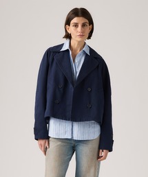 Levi's（リーバイス）の「Levi's/リーバイス ブリ― クロップド スウィング トレンチ（トレンチコート）」