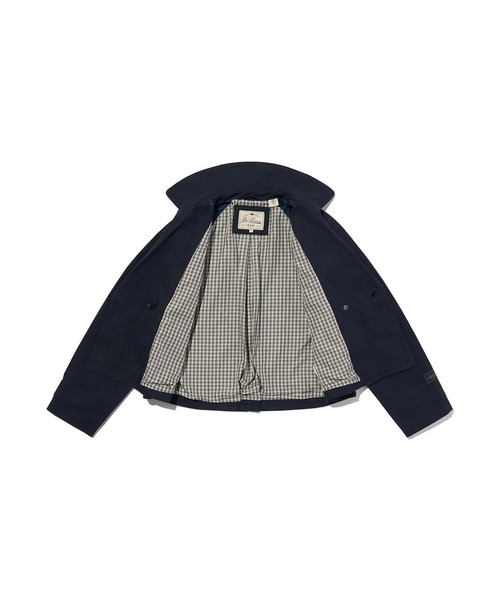 Levi's（リーバイス）の「Levi's/リーバイス ブリ― クロップド スウィング トレンチ（トレンチコート・レディース・ブルー・M/S/XS）」の8枚目の写真