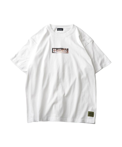Subciety(サブサエティ)の「Last supper box tee(Tシャツ/カットソー・メンズ・ブラック/グレイッシュブルー/ホワイト・SMALL/MEDIUM/LARGE/X-LARGE/XX-LARGE)」の14枚目の写真