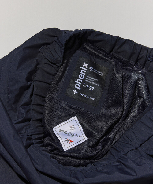 +phenix（プラスフェニックス）の「+phenix/プラスフェニックス 別注 GORE-TEX WINDSTOPPER PACKABLE SLACKS PANTS【セットアップ対応】/ゴアテックス ウインドストッパー パッカブル スラックス（その他パンツ・メンズ・チャコールグレー/ブラック/ネイビー・SMALL/MEDIUM/LARGE）」の21枚目の写真