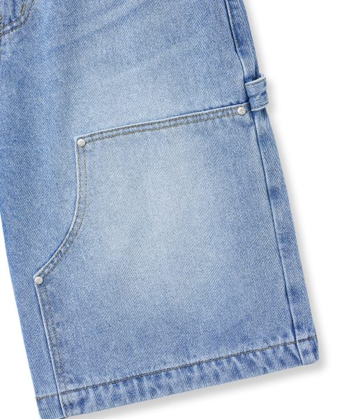 Midnight Move(ミッドナイトムーブ)の「7 fl eb pants (blue)(デニムパンツ・レディース・その他・S/M)」の3枚目の写真