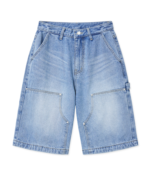 Midnight Move(ミッドナイトムーブ)の「7 fl eb pants (blue)(デニムパンツ・レディース・その他・S/M)」の4枚目の写真