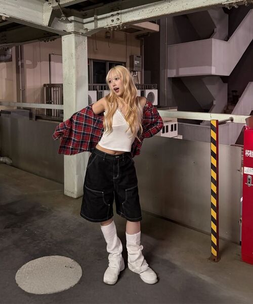 Midnight Move(ミッドナイトムーブ)の「7 fl eb pants (blue)(デニムパンツ・レディース・その他・S/M)」の6枚目の写真