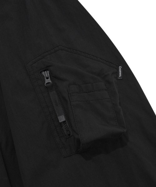 COVERNAT(カバーナット)の「フードパーカー レイヤードMA-1ジャケット ブラック(ブルゾン・レディース・その他・S/M/L/XL/XS/XXL)」の6枚目の写真