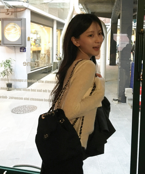 ANOETIC(アノエティック)の「ANC NYLON CLASSIC BACKPACK_BLACK(バックパック/リュック・レディース・その他・FREE)」の5枚目の写真